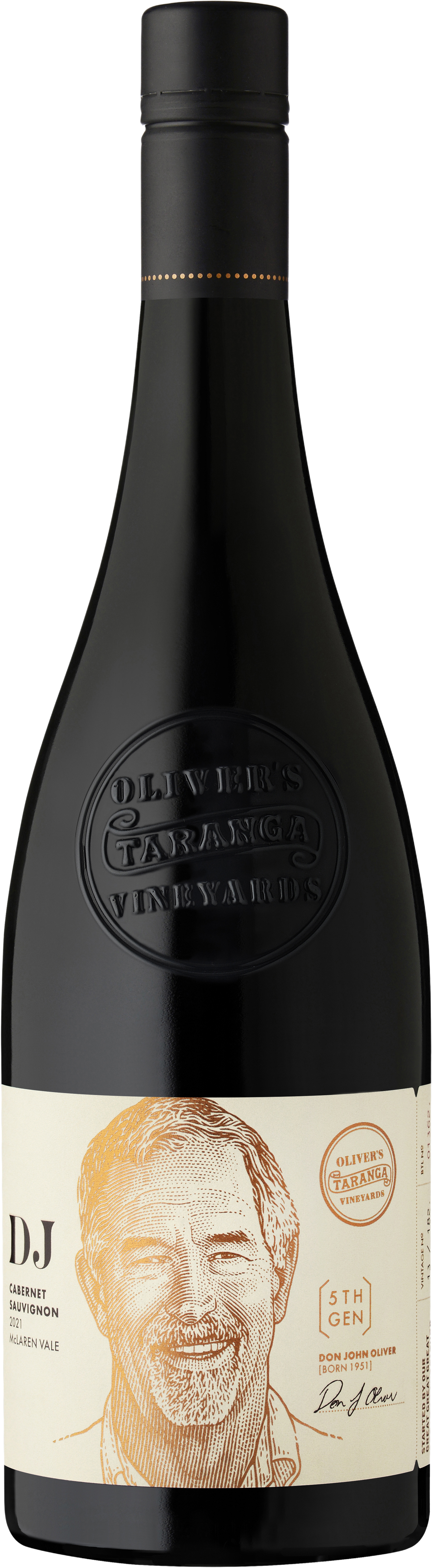 Oliver's Taranga Vineyards DJ Cabernet Sauvignon 2022 McLaren Vale